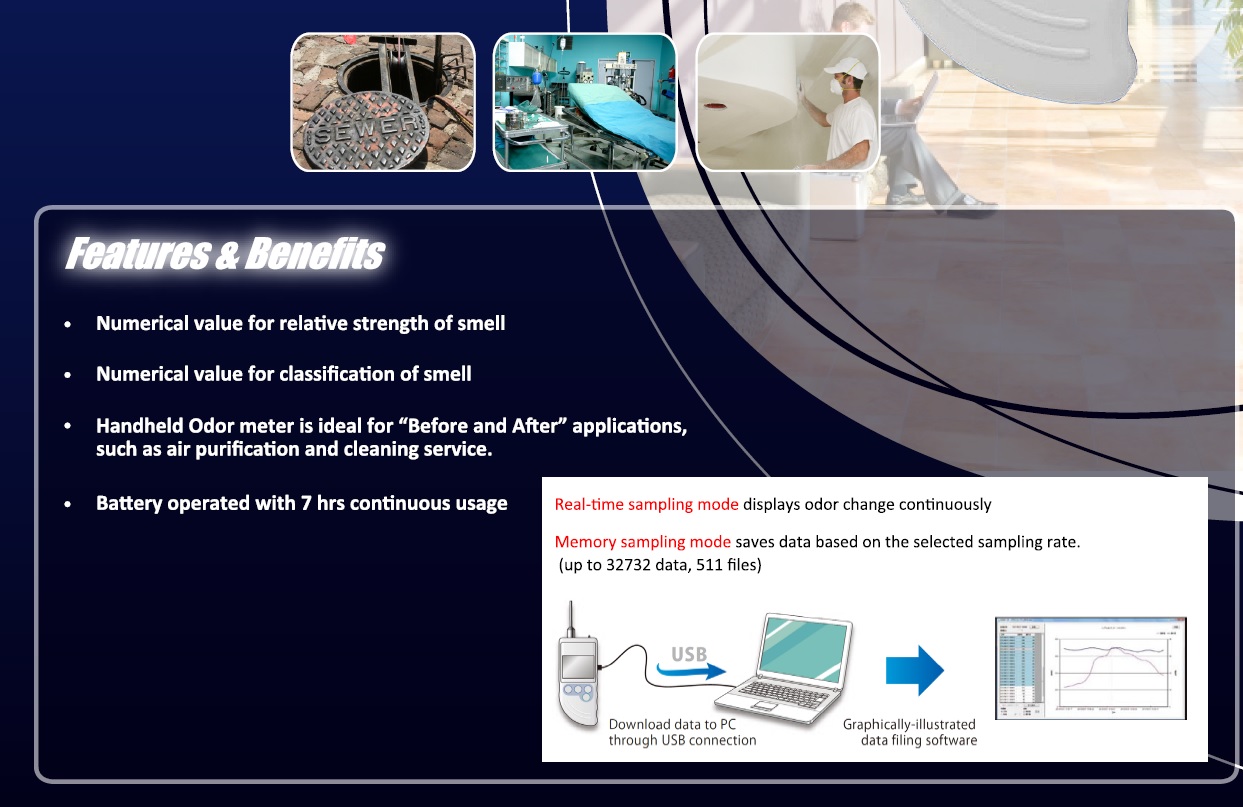 Ichiban Precision Sdn Bhd Kanomax Kanomax Handheld Odor Meter